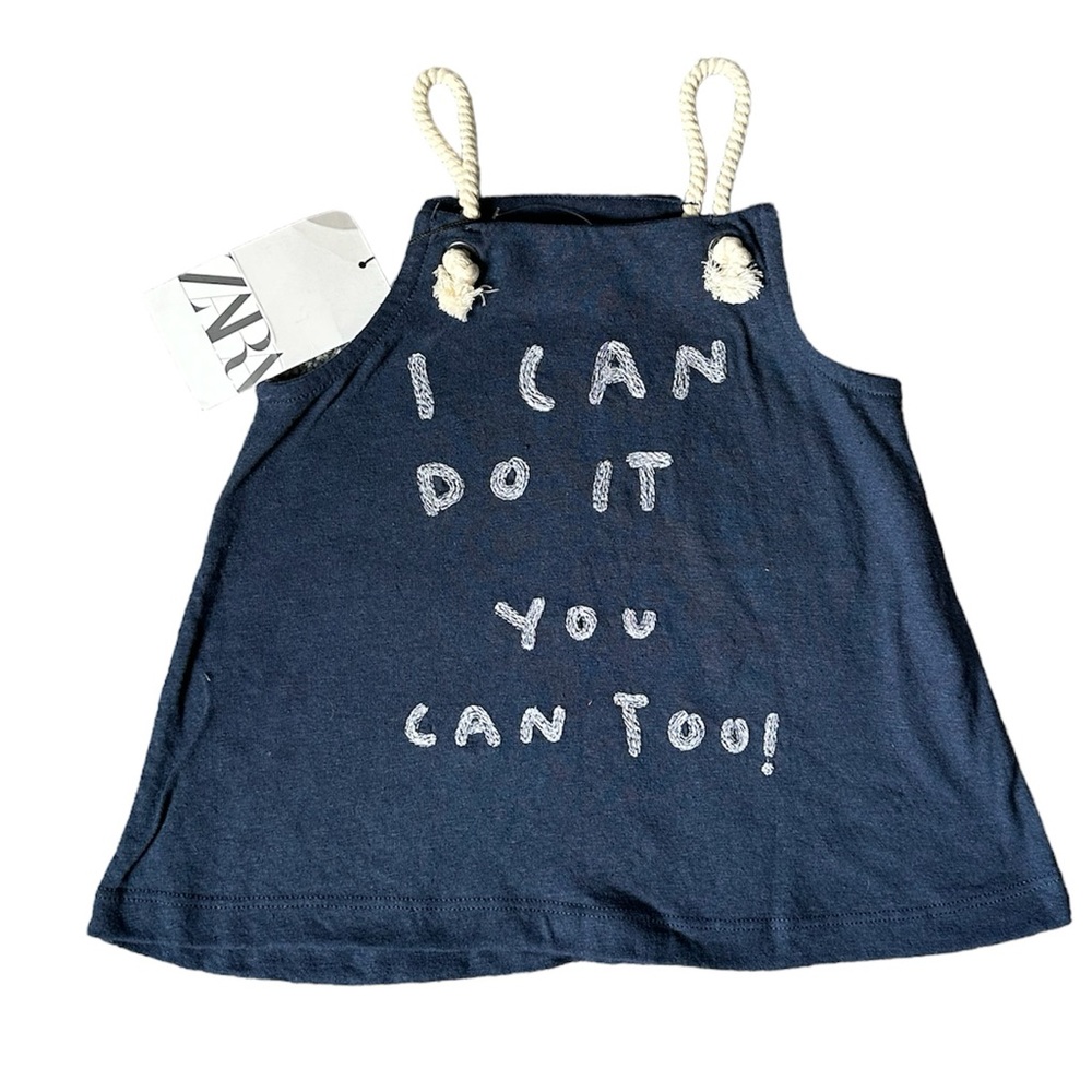 Zara NWT 5 year girls nautical summer tank top